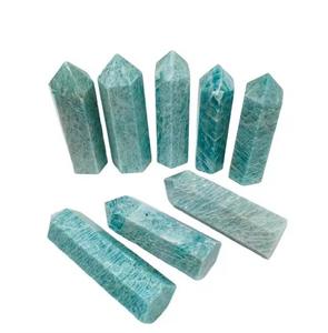 หินอะมาโซไนต์ธรรมชาติคุณภาพสูง รูปทรงหอคอย ขัดเงา ใช้ตกแต่งบ้าน - Product Image 2