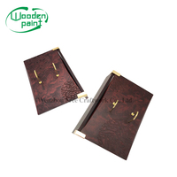 Bois Matériel Bureau Stockage Usine Personnalisé En Bois De Luxe Brillant Laque Table Calendrier Stand Arabe Ramadan Décoration