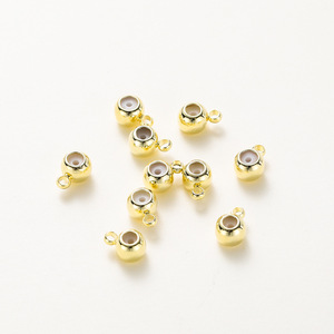 Gold Plated Copper Beads 18K Color Preserving Abacus Beads Jewelry Findings For <b>Bracelet</b> Necklace Positioning - Product Image 3