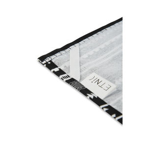 Excelsa Etnico Cotton Tea <b>Towel</b> 50x70 Cm Black <b>White</b> Geometric Pattern Kitchen <b>Towel</b> - Product Image 2