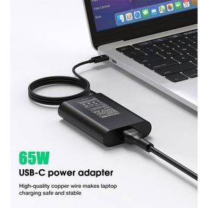 Câble d'alimentation 65W <span class=keywords><strong>USBC</strong></span> 5420 5430 5520 5320 XPS 12 9250 XPS 13 9350, charge rapide, pleine puissance, <span class=keywords><strong>chargeur</strong></span> d'ordinateur portable de qualité supérieure - Product Image 4