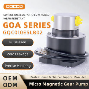 Pompe à engrenages DOCOD à faible débit et haute pression 1,6 MPa en acier inoxydable, moteur pas à pas 24 V CC, pompe à eau de surpression - Product Image 4