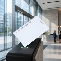 Cartes RFID blanches vierges imprimables Secukey EM4100 TK4100 Proximity 125kHz LF, cartes d'identification épaisses