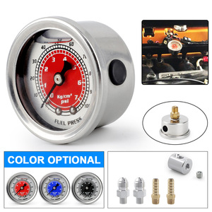 Jauge de pression de carburant 47mm, analogique, en alliage d'aluminium, pour tableau de bord de voiture Honda Acura Mitsubishi - Product Image 3
