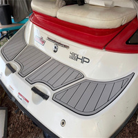 Plateforme de bain et cockpit pour bateau Sea-Doo 230 Challenger 2007-2012, tapis de sol en mousse EVA imitation teck, style SeaDek, auto-adhésif