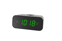 Dual Alarm 1,2-Zoll-LED-Anzeige Digitale PLL AM/FM-Radio uhr Elektronische Kunststoff uhr für Schreibtisch-und Tisch gebrauch