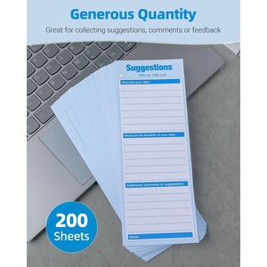 Tarjetas <span class=keywords><strong>de</strong></span> sugerencias, tarjetas <span class=keywords><strong>de</strong></span> comentarios para buzón <span class=keywords><strong>de</strong></span> sugerencias, formularios <span class=keywords><strong>de</strong></span> mejora <span class=keywords><strong>de</strong></span> quejas y comentarios en blanco para clientes e invitados - Product Image 3