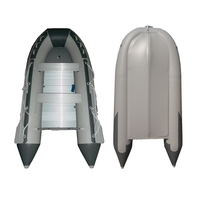 Vente directe usine OEM Bateau gonflable en PVC 0,9 mm 1,2 mm pour sports nautiques, pêche, yacht, multi-personnes, océan, mer