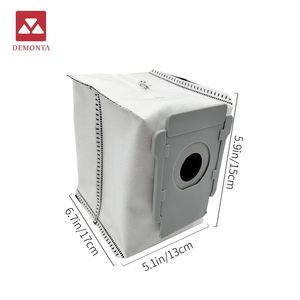 Sacs à poussière E5 pièces de rechange compatibles avec <span class=keywords><strong>iRobot</strong></span> Roomba <span class=keywords><strong>j7</strong></span> S9 i7 E5 E6 sacs à poussière pour aspirateur personnalisés disponibles - Product Image 3