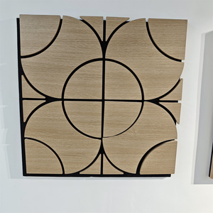 Paneles Acústicos Insonorizantes de MDF, Akupanel, Paneles de <span class=keywords><strong>Madera</strong></span> con Listones, Panel de Pared de Listones de <span class=keywords><strong>Madera</strong></span> para Decoración de Interiores, Pared o <span class=keywords><strong>Techo</strong></span> - Product Image 4