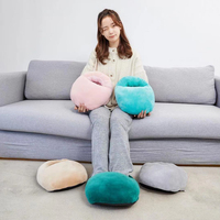 Chauffe-pieds électriques en peluche USB pour femmes, chaussures chauffantes, couleur unie, pour la maison, peluche, nouvelle collection hiver