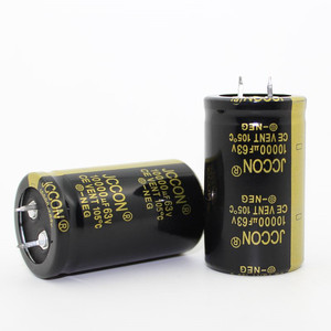 Condensatore a scatto a lunga durata 63 v10000uf 30x50 JCCON Dip per luce Audio per auto - Product Image 4