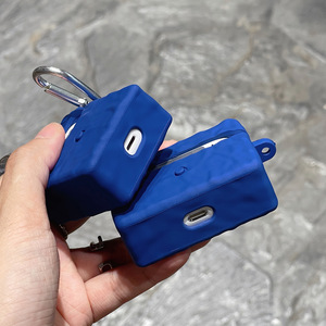 Motif de feuille d'étain à la mode bleu pour <span class=keywords><strong>Airpods</strong></span> 4 étui pour écouteurs pour <span class=keywords><strong>Airpods</strong></span> 2/3 génération housse de protection souple pour <span class=keywords><strong>Couple</strong></span> - Product Image 4