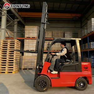 Carrello Elevatore Elettrico Mini da 2, 2.5 e 3 Tonnellate con Certificazione CE ISO, Alimentato a Batteria, in Vendita - Product Image 1