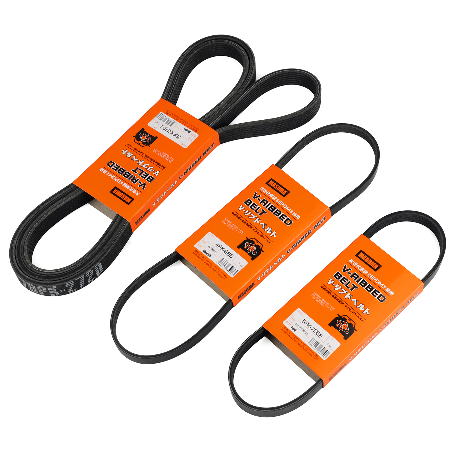 MASUMA V-Ribbed Belt - Reliable Auto Spare Parts for