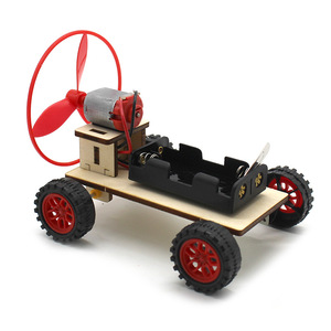 Kit de coche de madera impulsado por el viento para experimentos científicos, juguete educativo DIY para niños de 7 a 9 años - Product Image 5