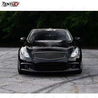 Pare-chocs avant style sport pour Infiniti G37 G35 berline 4 portes 2007-2013, barre de pare-chocs non peinte avec grille en maille