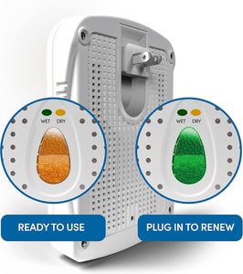 Khô không dây <span class=keywords><strong>mini</strong></span> Máy hút ẩm, trắng - Product Image 4