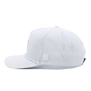 หมวกกอล์ฟกันน้ำ 5 ชิ้น พร้อมแผ่นยางปักลายแบบกำหนดเอง เชือกพิมพ์ลาย ขอบโค้ง สำหรับผู้ชายและผู้หญิง - Product Image 2