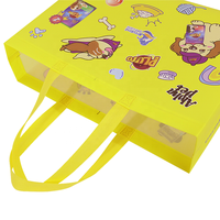 Sac fourre-tout pliable à motif de lettres personnalisé, certifié GRS, sac de shopping écologique non tissé, sac cadeau promotionnel, capacité de 15 kg, recyclable