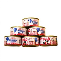 Nourriture humide pour chat aux saveurs mélangées en conserve de 85 g, riche en protéines, poulet, saumon, poisson, collations saines pour animaux de compagnie