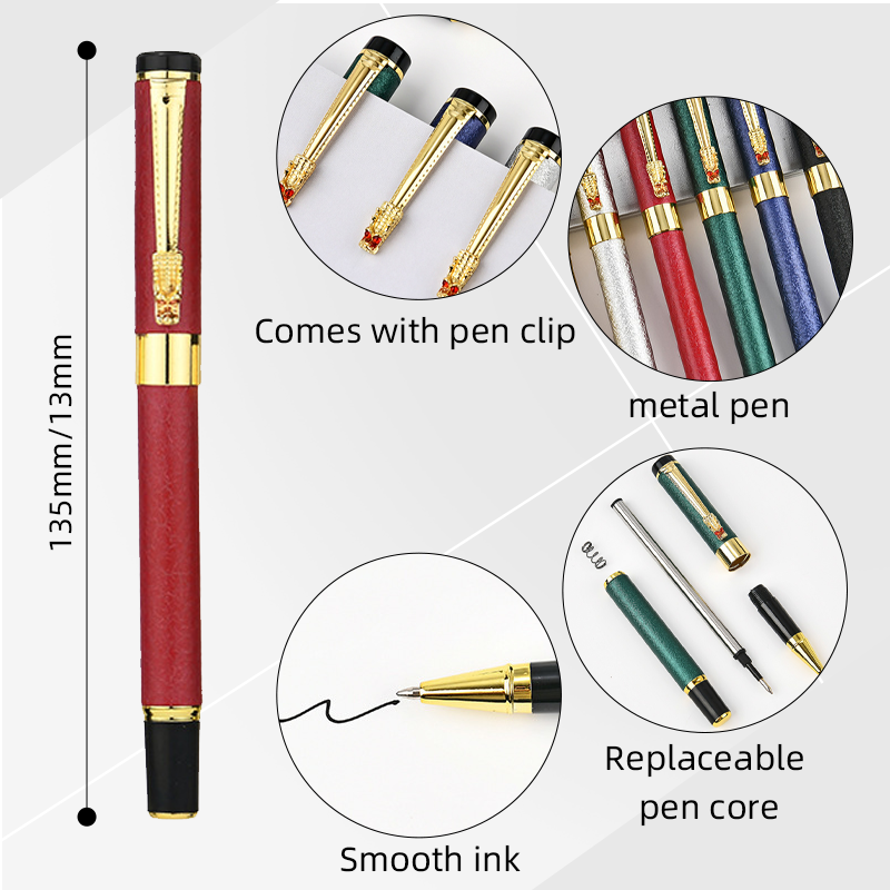 Stylo International Calligraphy Metal Fountain Pen 0.5mm Replaceable ...