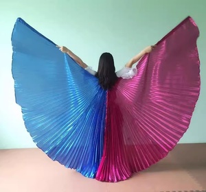 Alas Profesionales de Danza del Vientre <span class=keywords><strong>para</strong></span> <span class=keywords><strong>Mujer</strong></span> 360 Grados Alas de Isis Traje de Danza Árabe Egipcia India - Product Image 4