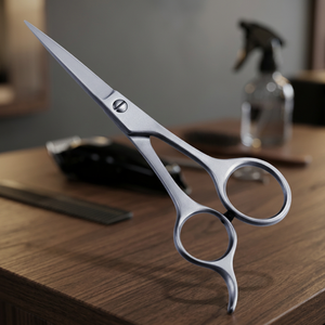 ASAP 4Cr13 Stainless Steel Long Handle Barber <b>Scissors</b> Set Sharp Blade Haircutting Thinning Shears Hollow Base <b>Scissors</b> - Product Image 2