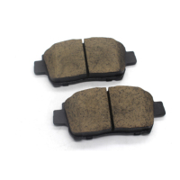 Nouvelles plaquettes de frein avant en céramique D947 0446512580 pour Matrix Celica Pontiac Vibe 2003-2013 Kit haute température et ultra silencieux