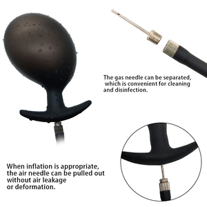 Plug Anale Gonfiabile in Silicone Liquido Staccabile per Uomo e Donna, Dilatatore Anale Esterno per Giochi Anali Avanzati, Giocattoli Personali per Adulti - Product Image 2