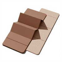 Tapis de yoga pliable épaissi et élargi, antidérapant, absorbant les chocs, en POE, portable, pour la maison, tapis de fitness, tapis de sol sportif, 180 cm
