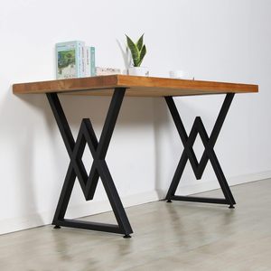 Bàn Khung Công Nghiệp Nhà Hàng Bàn Văn Phòng Đúc Sắt Thép Băng Ghế Dự Bị Ăn Cà Phê Bàn Ăn Đồ Nội Thất Chân Kim Loại Cho Bảng - Product Image 4