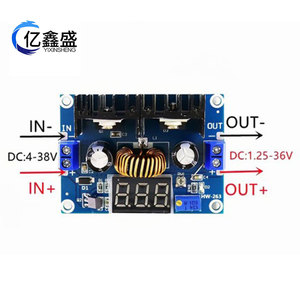 XH-M404 Dc Dc <b>Converter</b> 8A Digital Display Adjustable <b>Voltage</b> Buck Module For Power Supply Regulation - Product Image 4