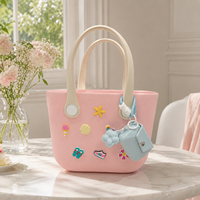 Étui rigide en EVA pour écouteurs avec dragonne, breloque fleur, mini sac de rangement pour écouteurs, accessoire de sac à main