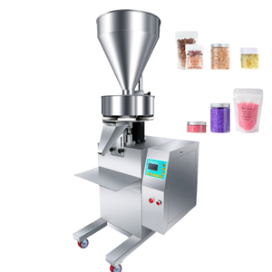 Macchina per riempire bustine Semi automatica per bottiglie di granella chicchi di tè e caffè con noccioline di anacardi e noccioline - Product Image 1