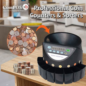Compteur de <span class=keywords><strong>pièces</strong></span> électronique automatique CS550 pour <span class=keywords><strong>pièces</strong></span> de monnaie européennes, philippiniennes, mexicaines et de pays d'autres régions, avec fonction de tri et de classification des <span class=keywords><strong>pièces</strong></span>. - Product Image 2