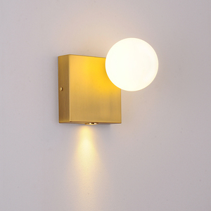 Phong cách hiện đại LED sắt Glass Tường Đèn Chất lượng cao chiếu sáng trong nhà trang trí nội thất cho nhà hoặc khách sạn phong cách cho phòng ngủ hoặc phòng khách - Product Image 3