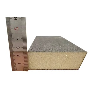 <span class=keywords><strong>Éponge</strong></span> de ponçage double angle lavable et réutilisable pour bois, cloisons sèches, métal, verre, en blocs de granulométrie 80/120/180/220 - Product Image 5