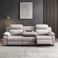Canapé en cuir multifonctionnel de première classe pour salon, salle de cinéma, salle vidéo, petit appartement - Vente en gros directe usine
