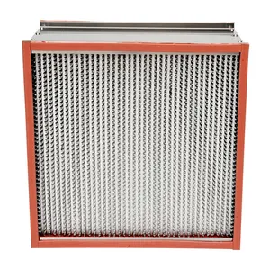 Diviseurs en feuille d'aluminium d'usine industrielle 20x20 filtres hepa filtre à air résistant aux hautes températures