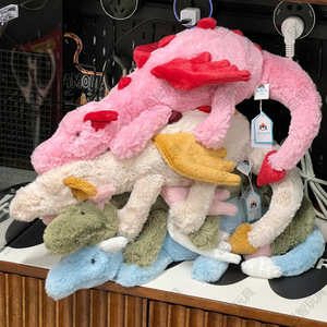 Nouvelle collection de peluches de la série British Fun : Ours de Barcelone, <span class=keywords><strong>Dragon</strong></span> Matcha, Peluche Confort, Cadeau d'anniversaire - Product Image 2