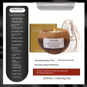 Bougies parfumées en gros, bougies en cire de soja en pot de 4 oz et 8 oz, ensembles cadeaux de bougies d'aromathérapie à la lavande, à la vanille et à la rose - Product Image 4