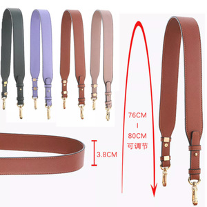Custom-made leather <b>shoulder</b> <b>straps</b>, wide handles/<b>shoulder</b> <b>straps</b>, new adjustable bag <b>strap</b> accessories. - Product Image 2