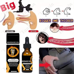 Aceite Vanwin Seguro y Efectivo para Agrandar el Pene, Aceite para Masaje Energético, para Mayor Grosor y Longitud, para Mejorar la Resistencia Masculina, Rejuvenecedor, Aceite para Hombre Big Xxl - Product Image 1