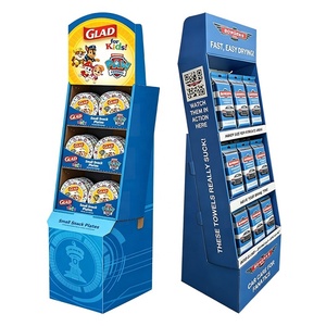 Espositori da banco Power Wing Point of Sale in cartone ondulato per caramelle, ideali per stimolare le vendite a impulso per prodotti promozionali e stagionali - Product Image 1