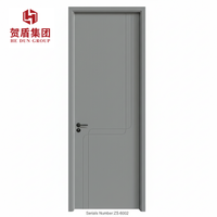 Puerta Acústica de Madera Maciza Pintada Serie Hedun con Apertura Lateral para Oficina, Escuela, Villa y Apartamento