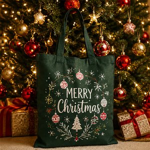 Custom <b>Reusable</b> Canvas Tote <b>Bag</b> Christmas Gift Canvas <b>Bag</b> Promotion Personalized Canvas Tote <b>Bag</b> - Product Image 3