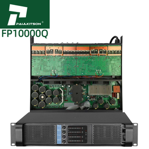 Amplificador Paulkitson FP10000Q 4x1350W Amplificador de Potencia Profesional 4 Canales 10000 Vatios para Altavoces Equipo de Sonido - Product Image 1