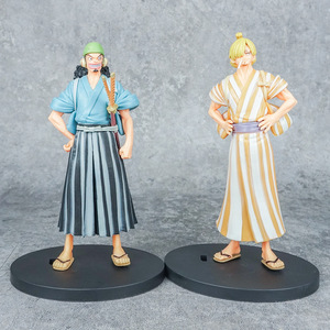 Figura Anime di Grande Successo <span class=keywords><strong>One</strong></span> <span class=keywords><strong>Piece</strong></span> Personaggio Luffy Zoro Sanji Usopp Modello Ornamento Action <span class=keywords><strong>Figure</strong></span> Anime - Product Image 3