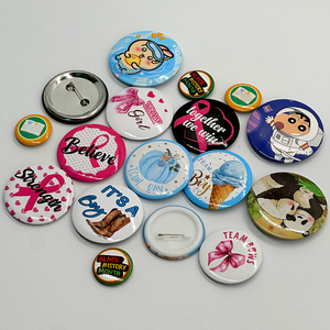 Insignias Removibles Personalizadas, Accesorios de Moda para Ropa, Insignia de Metal Duradera, Material de Estaño de Alta Calidad, Decorativa - Product Image 4